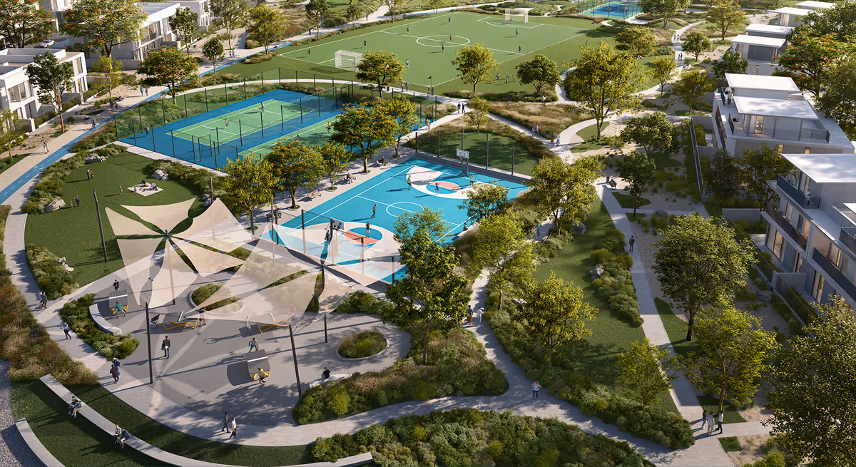 Emaar The Valley — lush greenery and community living
